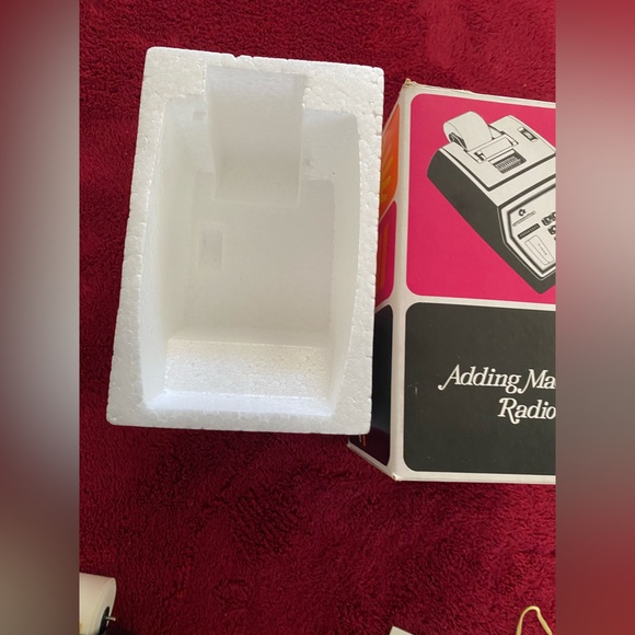 Vintage Novelty 202* Commodore Adding Machine Transistor Radio 1970’s - Picture 8 of 17